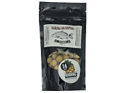 Бойлы пылящие НА КАРПА! 100гр (lock пакет) d-14мм "АНАНАС"