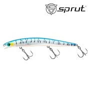 Воблер SPRUT Kasumi 130F-CRBT 130mm 14.5gr загл.0.2-0.7m floating