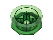 Шпуля для намотки лески ЗЕЛЕНАЯ (100-150м) №4 (восьмигранник-круг)