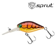 Воблер SPRUT Uni Crank DD 36F-LBS 36mm 4.2gr загл.1.5-2.5m floating