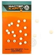 Бусина (пакет) d.6 СВЕТЯЩАЯСЯ(силикон) (уп/20шт)