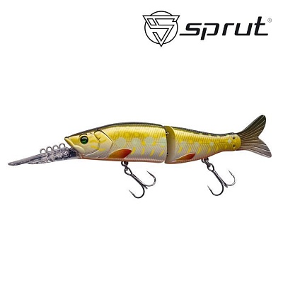 Воблер SPRUT Shiruba 125F-PK1-UV 125mm 25gr загл. 2.0-3.0m floating