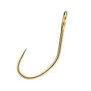 Крючок одинарный "Sprut" Hari S-21 GD №10 (Single Bait Hook) (уп.10шт)