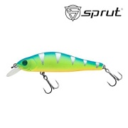 Воблер SPRUT Oshiba 80F-LBP 80mm 8gr загл.0.8-1.5m floating