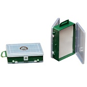 КОРОБОЧКА ТК-14 двусторонняя с изолоном (11+1отд)(115*85*35мм) для блесен и мормышек