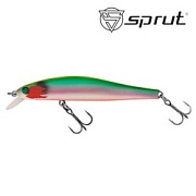 Воблер SPRUT Alva 90SS-SJBL 90mm 10.5gr загл.0.5-1.5m slow sinking