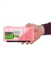 КОРОБКА для приманок КДП-1 красная (190*100*30мм)