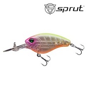 Воблер SPRUT Masu 60F-CRLPN 60mm 12.3gr загл.1.7-2.5m floating