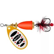 Блесна SPRUT Вращающаяся LIVIA Spinner №3 10gr color- OSBK