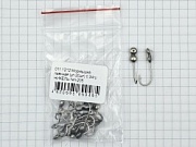 Мормышка паяная (уп.20шт) 0,34гр НИКЕЛЬ тип-205