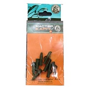 Конус силиконовый + безопасная клипса зеленый (уп/5шт)