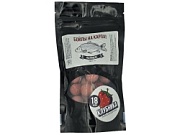 Бойлы пылящие НА КАРПА! 100гр (lock пакет) d-18мм "КЛУБНИКА"