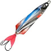 Блесна колебалка AQUA ГЛЮК 40,0mm, вес - 7,0g цвет 06 (серебро, золото, синий металлик) 106733