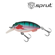 Воблер SPRUT Himono 55F-SJPBL 55mm 12gr загл. 1.5-2.0m floating