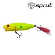 Воблер SPRUT Kurappi Pop 65TW-LBL 65mm 9gr top water