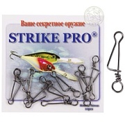 Застёжка STRIKE PRO ITALIAN №3 15кг Bz (уп.10шт)