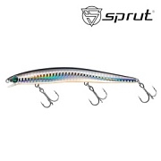Воблер SPRUT Kasumi 130F-SBK 130mm 14.5gr загл.0.2-0.7m floating