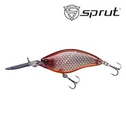 Воблер SPRUT Moretto 3D 70F-CRR 70mm 18.5gr загл.2.5-3.5m floating