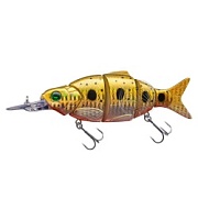 Воблер SPRUT Namazu 120F-GDN 120mm 30gr загл.1.0.-2.0m floating