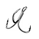 Тройной крючок Sprut Mori ST-48 BC №1/0 (Treble Wide Gap Twisted Hook 2x Strong) (уп.4шт)