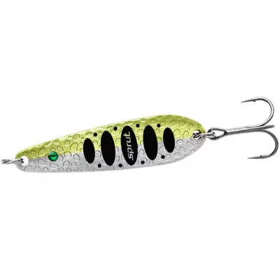 Блесна SPRUT Колеблющаяся LUCKY Spoon 11gr color-SG 55mm