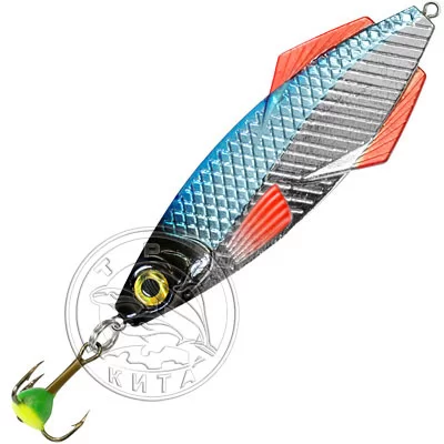 Блесна зимняя AQUA КАРЕЛИЯ NEW 36g, 75,0mm, цвет 01 (блистер)