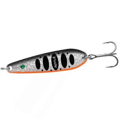 Блесна SPRUT Колеблющаяся LUCKY Spoon 11gr color-SBK 55mm