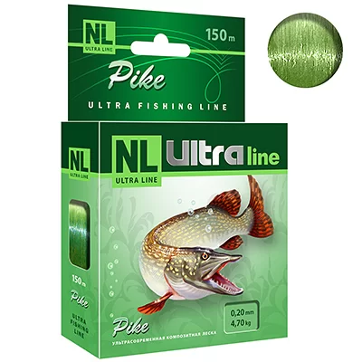 Леска AQUA NL ULTRA PIKE 150m 0.30mm (щука)