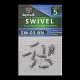 Вертлюг SPRUT SW-03 BN №5/30kg Roulette body rolling swivel (уп.10шт)