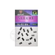 Трубки обжимные SPRUT SL-02 BN d.1.4 Copper double sleeve (уп.16шт)