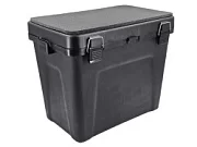 ЯЩИК ЗИМНИЙ, черный малый "ТРИ КИТА" (4 отделения для приманок )  (310*360*240)