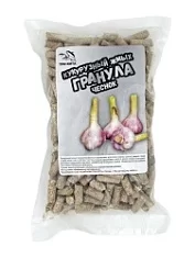 Жмых кукурузный гранулы 8мм "ЧЕСНОК" 500гр.