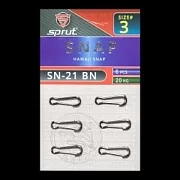 Карабин SPRUT SN-21 BN №3/20kg Hawaii snap (уп.6шт)