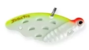 JG-007D#A116L Блесна ЦИКАДА 5,5см 17гр,Fluo Clown, Strike Pro Farfalla 30