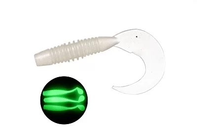 Приманка мягкая (CROXY) TWISTY RIBS LT 2,2'' цвет 08 (уп/9шт)