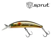 Воблер SPRUT Tori 78F-GBK-SC 78mm 8.5gr загл. 2.0-3.0m floating