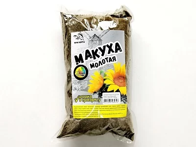 МАКУХА молотая (жмых подсолнечника) "ТУТТИ-ФРУТТИ" 500гр.