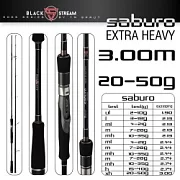 Спиннинг Sprut SABURO 300XH 20-50g 10-30lb SS982XHFS