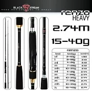 Спиннинг Sprut RENZO 274H 15-40g 8-22lb SR902HXFS