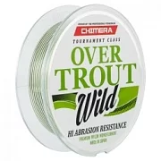Леска CHIMERA OVER TROUT Wild 100m.# 0.148 (20см-черн./ 20см-зел./ 80см-проз.) (1,9кг)