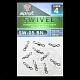 Вертлюг SPRUT SW-05 BN №4/33kg Diamond eye roulette body rolling swivel (уп.10шт)