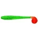 Приманка силиконовая SPRUT виброхвост KANORI 90mm 3.3gr color-GR-OT (уп.6шт)