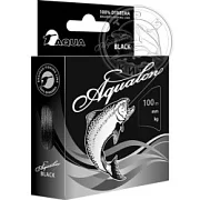 Плетеный шнур AQUALON BLACK 0.12mm 100m (черный)