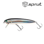 Воблер SPRUT Budo 102F-SBK 102mm 15gr загл.0,5-1,5m floating