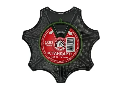 НАБОР дробин разрезных "СТАНДАРТ" 100гр. - 0,3/0,4/0,5/0,7/1,2/1,5гр