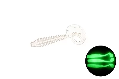 Приманка мягкая (CROXY) G-TAIL TWIST 2,5'' цвет 08 (уп/8шт)