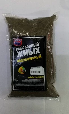 МАКУХА молотая (жмых подсолнечника) "ТУТТИ-ФРУТТИ" 500гр.