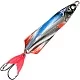 Блесна колебалка AQUA ГЛЮК 40,0mm, вес - 7,0g цвет 06 (серебро, золото, синий металлик) 106733