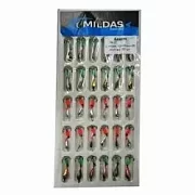 Блесна зимняя MILDAS №0 с подв. тройником (уп.30шт)