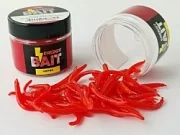 Искусств. насадка "ENERGY BAIT" ЧЕРВЬ (М) 5,5см, цв. красный, ароматизир. (35шт)